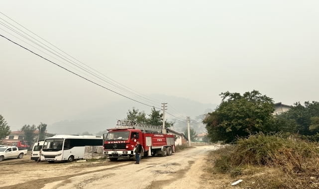 Bolu'da ormanlık alanda çıkan yangına 45 saattir müdahale ediliyor