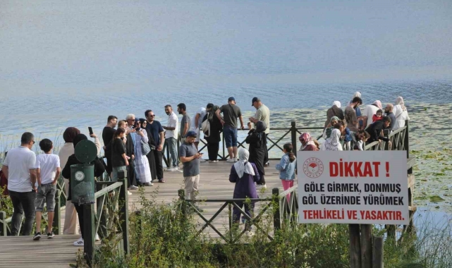 Bolu'nun doğa harikasında tatilci yoğunluğu