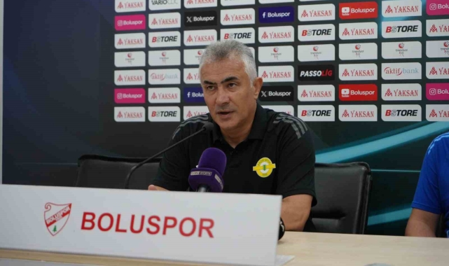 Boluspor-Esenler Erokspor maçının ardından