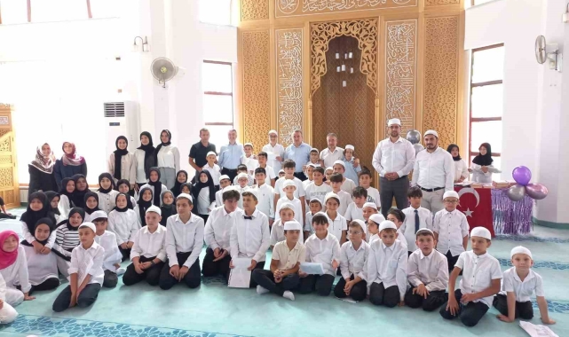 Bozüyük'te Yaz Kur'an Kursları kapanış programı düzenlendi