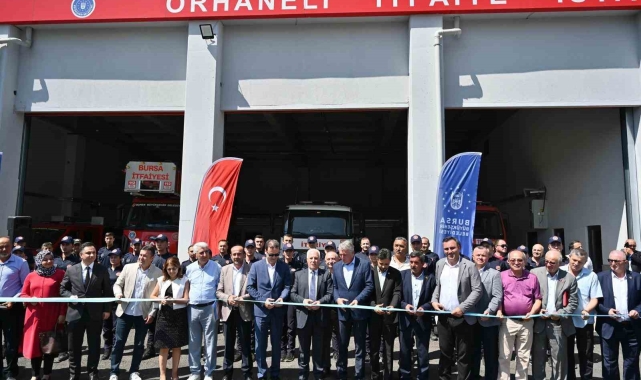 Bursa Büyükşehir'den dağ yöresine yeni itfaiye istasyonu