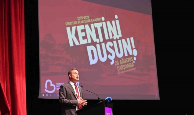 Büyükşehir, Balıkesir'in 5 yıllık yol haritasını çiziyor