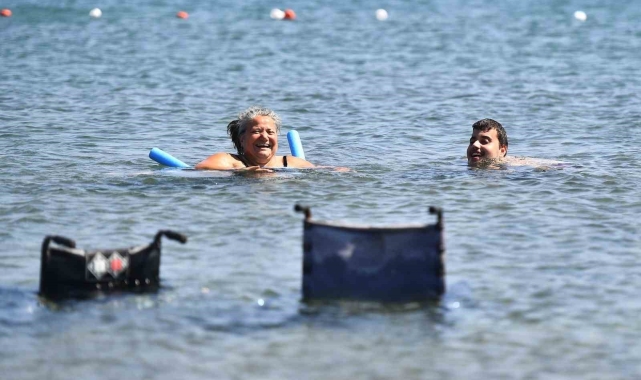 Büyükşehir'den "engelsiz kulaçlar"a destek
