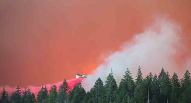 California tarihinin en büyük 4. orman yangını: 400 bin dönümden fazla alan kül oldu