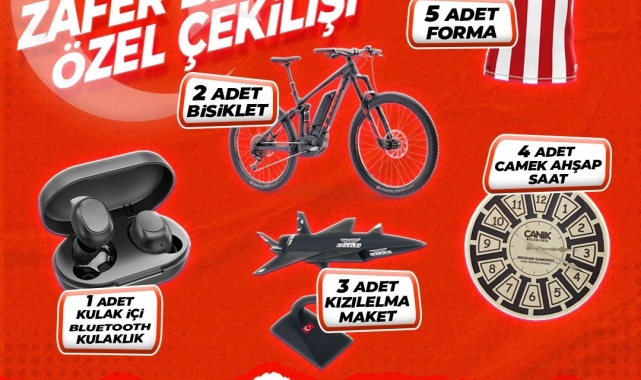 Canik, 30 Ağustos'ta hediye dağıtacak
