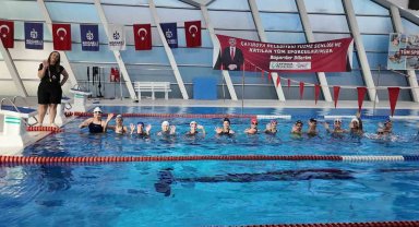 Çayırovalı minik yüzücülerin hedefleri olimpiyat