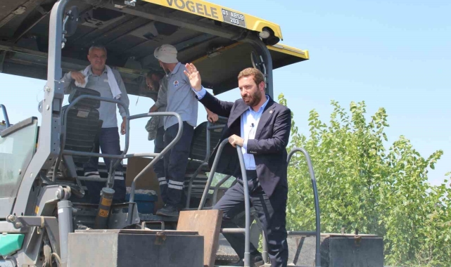 Ceyhan'a duble yol çalışması devam ediyor