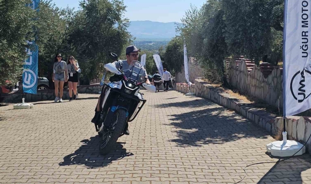 CFMOTO 450cc modellerini Sultanhisar'da tanıttı