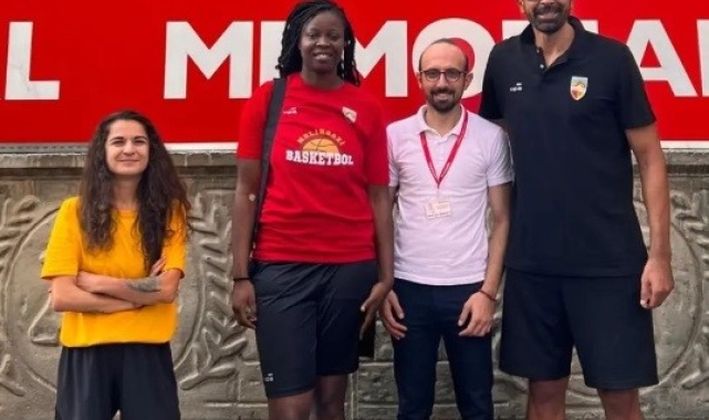 Christelle Diallo, Kayseri'ye geldi