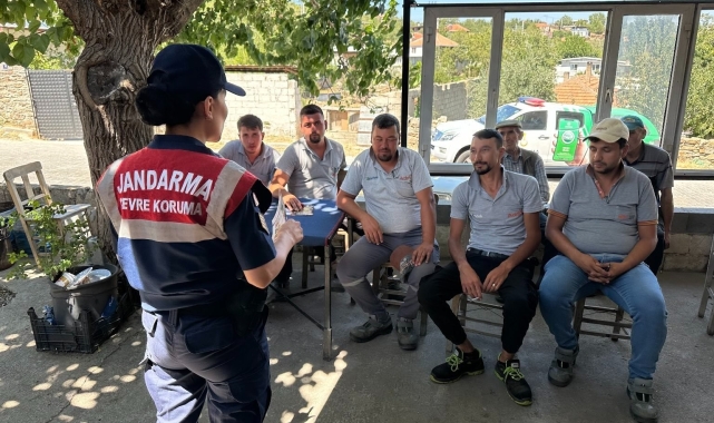 Çine'de vatandaşlara yangın riskleri anlatıldı