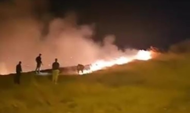 Çırçır Tepesi'ndeki yangın korkuttu