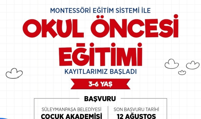 Çocuk akademisi kayıtları başladı