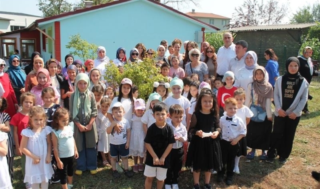 Çocuklara organik ve iyi tarım uygulamaları öğretildi