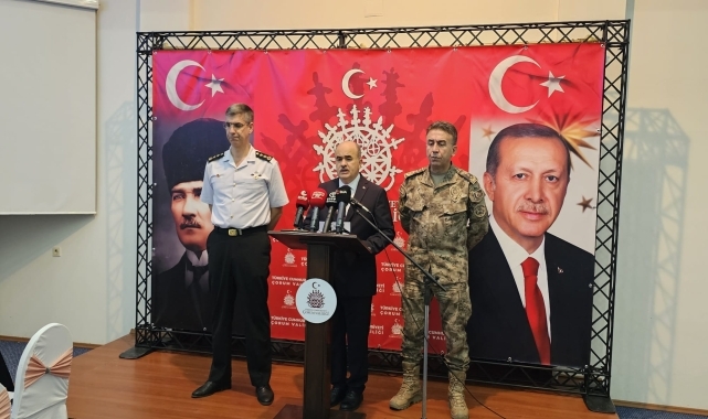 Çorum Valisi Dağlı 1 yıllık asayiş çalışmalarını değerlendirdi