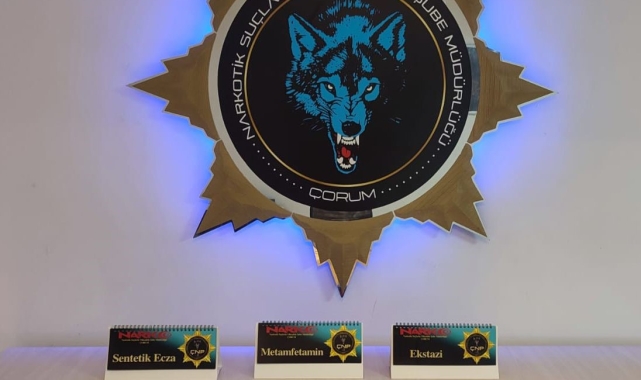 Çorum'da uyuşturucu operasyonlarında 5 kişi tutuklandı