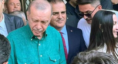 Cumhurbaşkanı Erdoğan Cuma Namazını Okluk Millet Camiinde kıldı