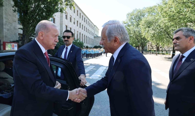 Cumhurbaşkanı Erdoğan, TBMM'nin Filistin konulu olağanüstü toplantısına katıldı