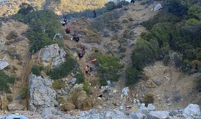 Datça koylarında 25 düzensiz göçmen yakalandı