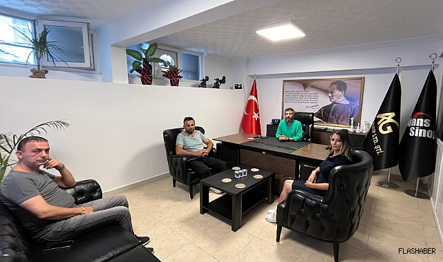 DEMOKRAT PARTİ'DEN AJANS SİNOP'A HAYIRLI OLSUN ZİYARETİ!