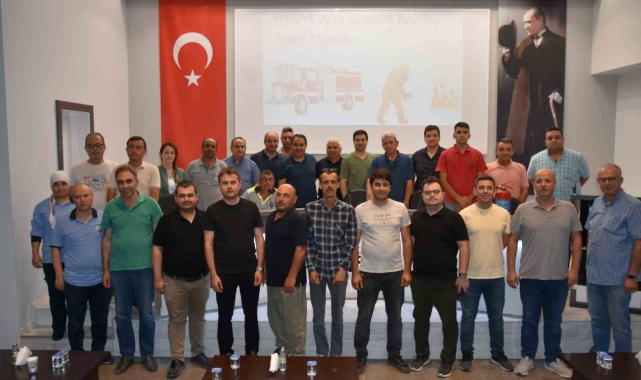 Denizli OSB'de 'Acil Durum ve Temel Yangın Bilgisi' eğitimi gerçekleştirildi