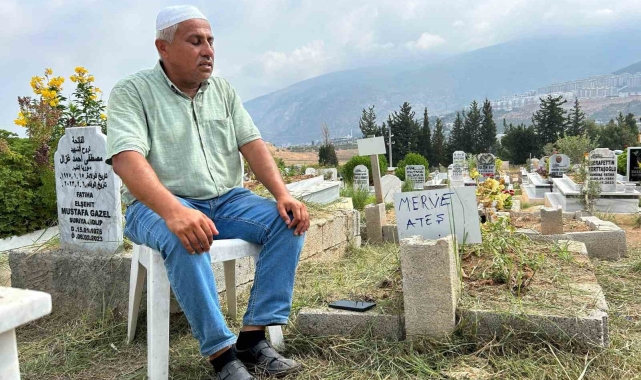 Depremin 18. ayında cenazesi bulunan mezara genç kızın ismi verildi