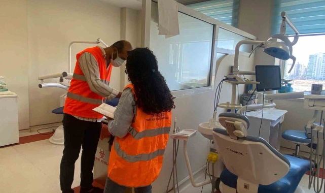 Diyarbakır'da sağlık kuruluşlarında evsel atık denetimi yapıldı