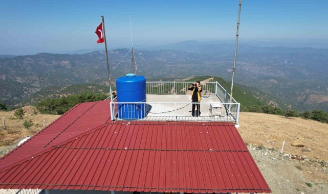 Duman avcıları 29 kuleden Denizli'nin ciğerlerini koruyor