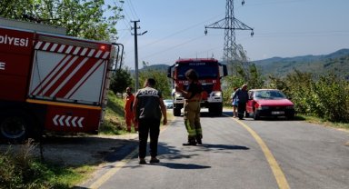 Düzce'de ormanlık alanda çıkan yangın kontrol altına alındı