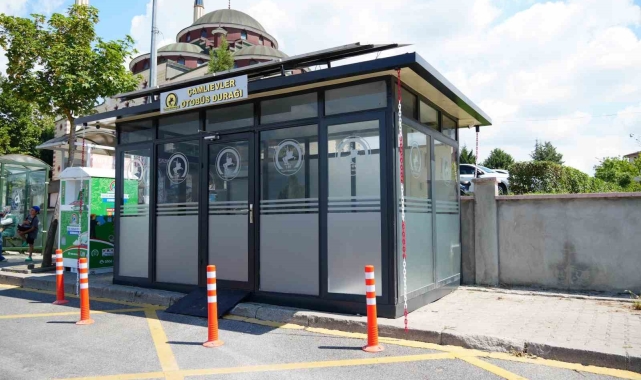 Düzce'de modern ve akıllı duraklara yenisi eklendi