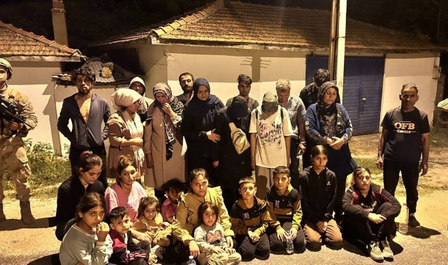 Edirne'de 48 düzensiz göçmen yakalandı