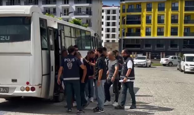 Edirne'de aranan şahıslara yönelik operasyon: 14 şüpheli yakalandı