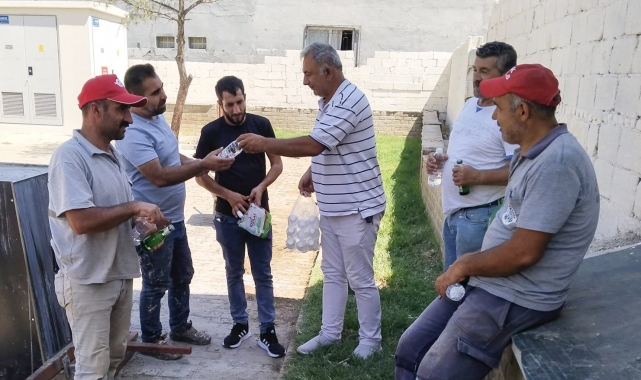 Efeler Belediyesi dış birimde çalışan personelini unutmuyor