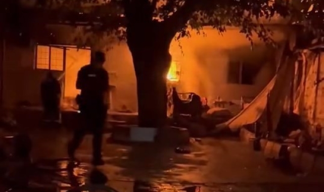 Elazığ'da ev yangını