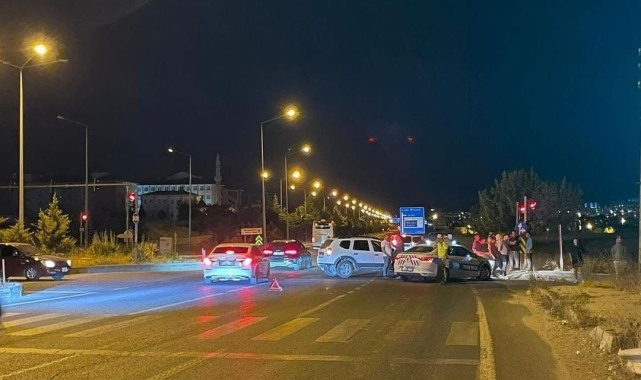 Elazığ'da maddi hasarlı kaza