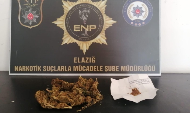 Elazığ'da uyuşturucu satıcılarına operasyon