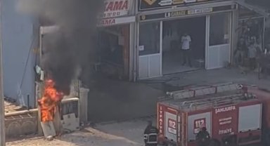 Elektrik panosunda patlama