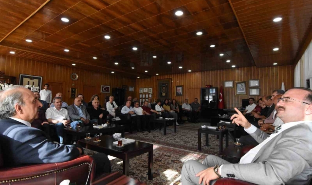 ER-VAK heyetinden, Atatürk Üniversitesi rektörüne hayırlı olsun ziyareti