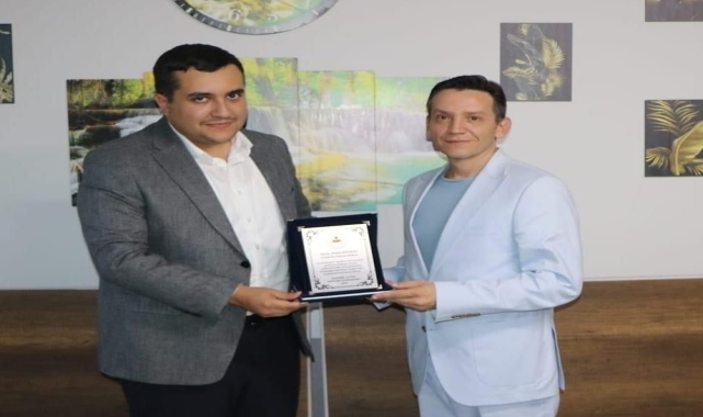 Erfelek'te İlçe Emniyet Müdürü için veda yemeği düzenlendi