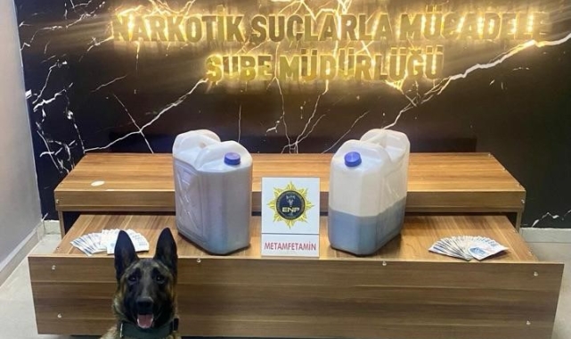 Erzurum'da 30 kilogram metamfetamin ele geçirildi
