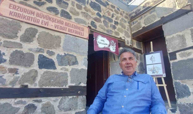 Erzurum'un ilk karikatür evi meraklılarını bekliyor