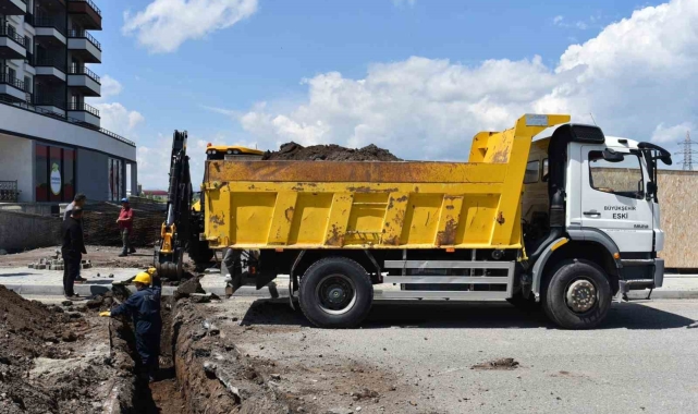 ESKİ'den 101 kilometre içme suyu ve 32 kilometre kanalizasyon hattı