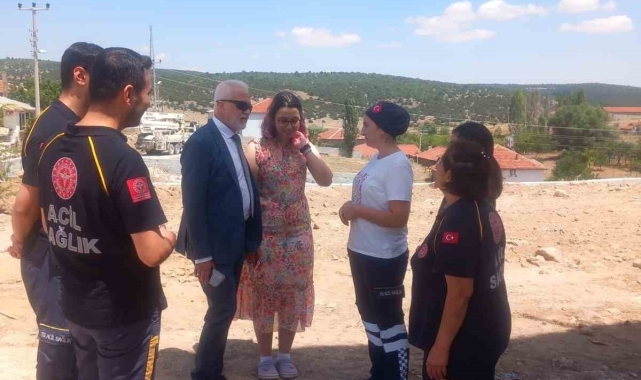 Eskişehir İl Sağlık Müdürü Doç. Dr. Bildirici'nin ilçelerindeki sağlık kuruluşlarını ziyareti