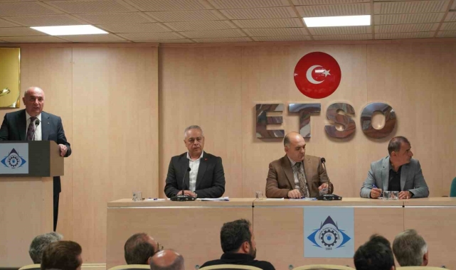 ETSO'da ağustos ayı olağan meclis toplantısı yapıldı