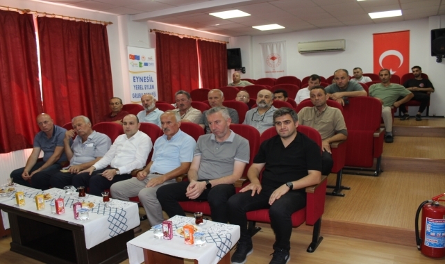 Eynesil'de TKDK destekleri toplantısı yapıldı