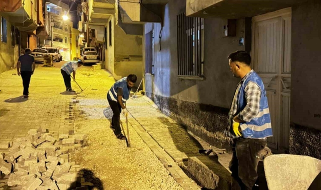 Eyyübiye'de gece çalışmasıyla verimlilik arttı