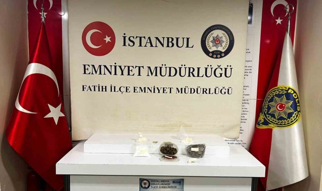 Fatih'te uyuşturucu operasyonu: 1 tutuklu
