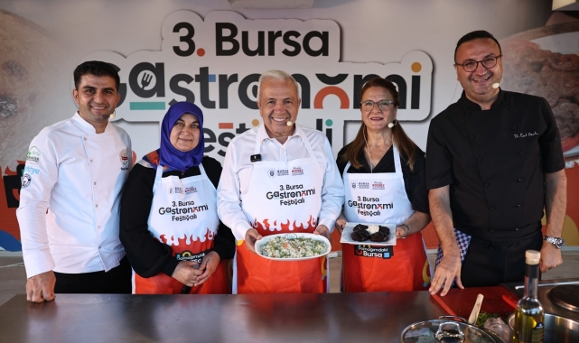 Gastronomi tırı Nilüfer'de