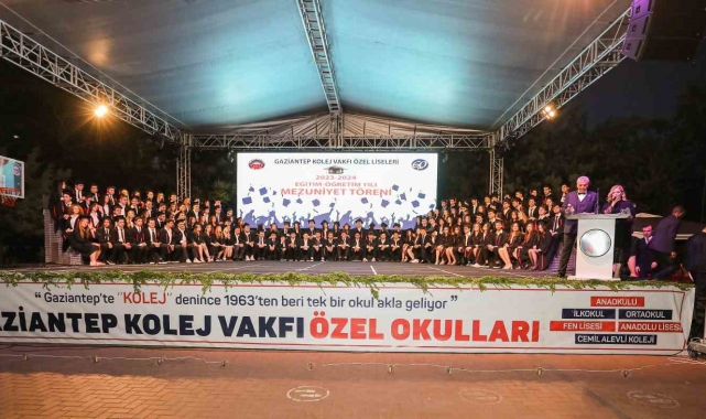 Gaziantep Kolej Vakfı öğrencileri üniversiteli oldu