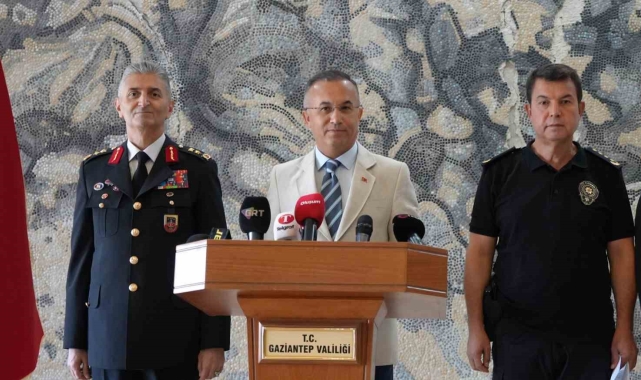 Gaziantep'in 7 aylık asayiş bilançosu açıklandı