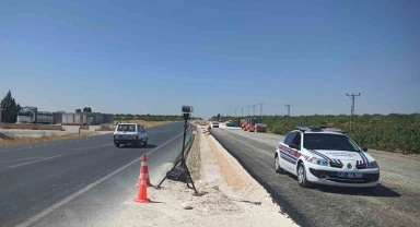 Gaziantep'te 100 araç sürücüsüne 199 bin TL radar cezası